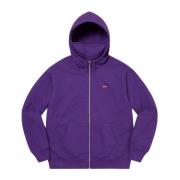 Paarse Facemask Zip Up Hoodie Limited Edition Supreme , Purple , Heren