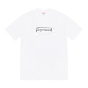 Limited Edition Krijt Box Logo Tee Supreme , White , Heren