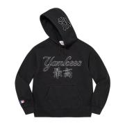 Beperkte oplage Yankees Kanji hoodie zwart Supreme , Black , Heren