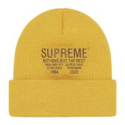 Mosterd Beanie Limited Edition Supreme , Yellow , Unisex