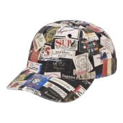 Kleurrijk Label Ontwerp 6-Panel Pet Supreme , Multicolor , Unisex