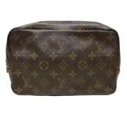 Pre-owned Fabric louis-vuitton-bags Louis Vuitton Vintage , Brown , Da...