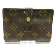 Pre-owned Canvas wallets Louis Vuitton Vintage , Brown , Dames