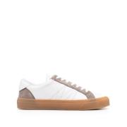 Witte Sneakers Moncler , White , Heren