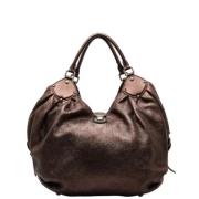 Pre-owned Leather louis-vuitton-bags Louis Vuitton Vintage , Brown , D...