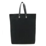 Pre-owned Canvas handbags Hermès Vintage , Black , Dames