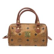 Pre-owned Fabric handbags MCM Pre-owned , Brown , Dames