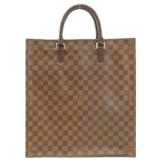 Pre-owned Fabric louis-vuitton-bags Louis Vuitton Vintage , Brown , Da...