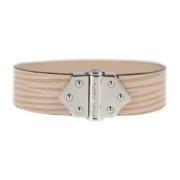 Pre-owned Fabric bracelets Louis Vuitton Vintage , Beige , Dames