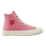 Beperkte Oplage Hoge Top Sneakers Felroze Converse , Pink , Dames