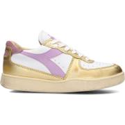 Lage sneakers met vuile afwerking Diadora , Multicolor , Dames