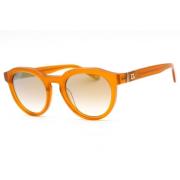 Oranje Plastic Zonnebril Guess , Orange , Unisex