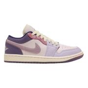 Pastel Purple Lage Top Sneakers Nike , Purple , Dames