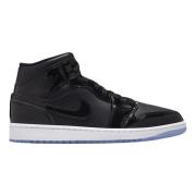 Limited Edition Space Jam Mid Sneakers Nike , Black , Heren