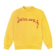 Cactus Jack Crewneck Limited Edition Travis Scott , Yellow , Heren