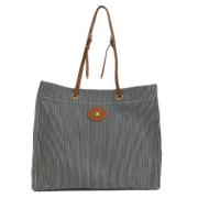 Pre-owned Canvas shoulder-bags Celine Vintage , Blue , Dames