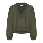 Stijlvolle Sweaters Collectie The Attico , Gray , Dames