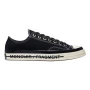 Beperkte oplage Zwarte Fragment Hi-Top Sneakers Converse , Black , Her...