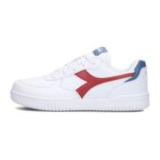 Raptor Low GS Sneakers Wit Rood Diadora , White , Heren