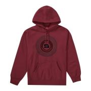 Chenille Appliqué Hoodie Limited Edition Supreme , Pink , Heren