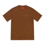 Beperkte Oplage Bruin T-shirt met Logo Patch Supreme , Brown , Heren