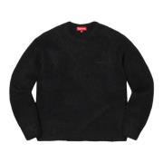 Beperkte oplage Mohair Sweater Zwart Supreme , Black , Heren