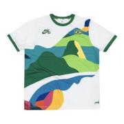 Limited Edition Parra Brazil Crew Jersey Groen Nike , Multicolor , Her...