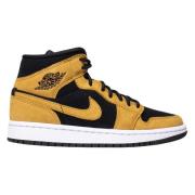 Woestijn Ochre Air Jordan 1 Mid Beperkte Oplage Nike , Yellow , Heren