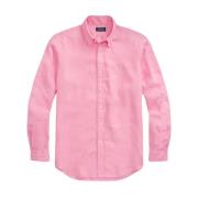 Roze Overhemden voor Mannen Ss24 Ralph Lauren , Pink , Heren