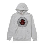 Chenille Hooded Sweatshirt Limited Edition Supreme , Gray , Heren