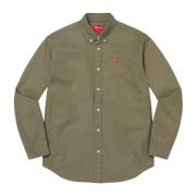 Exclusieve Small Box Shirt Olijf Supreme , Green , Heren