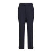 Slim-fit Klassieke Broek Salute Navy MOS Mosh , Blue , Dames