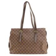 Pre-owned Canvas louis-vuitton-bags Louis Vuitton Vintage , Brown , Da...