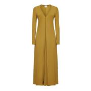 Elegante Jurken Collectie Forte Forte , Yellow , Dames