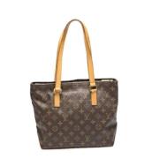 Pre-owned Fabric louis-vuitton-bags Louis Vuitton Vintage , Brown , Da...