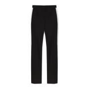 Broek met zijstrepen Moschino , Black , Dames