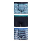 Driepak boxershorts Paul Smith , Blue , Heren