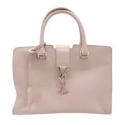 Pre-owned Fabric handbags Yves Saint Laurent Vintage , Beige , Dames