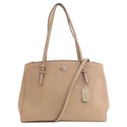 Pre-owned Leather totes Coach Pre-owned , Brown , Dames