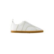 Leather sneakers TotêMe , White , Dames