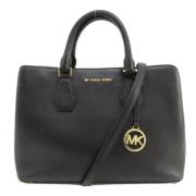 Pre-owned Leather totes Michael Kors Pre-owned , Black , Dames