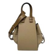 Pre-owned Leather handbags Loewe Pre-owned , Beige , Dames