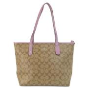 Pre-owned Plastic totes Coach Pre-owned , Brown , Dames