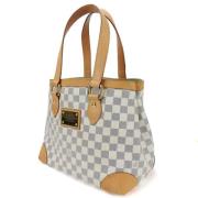 Pre-owned Fabric louis-vuitton-bags Louis Vuitton Vintage , Beige , Da...