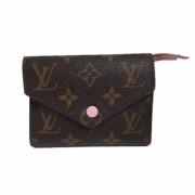 Pre-owned Canvas wallets Louis Vuitton Vintage , Brown , Dames