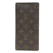 Pre-owned Canvas wallets Louis Vuitton Vintage , Brown , Dames