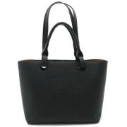 Pre-owned Leather handbags Loewe Pre-owned , Black , Dames