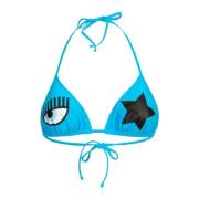 Eyestar Driehoek Bikini Turquoise Zee Chiara Ferragni Collection , Blu...