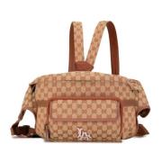 Pre-owned Leather gucci-bags Gucci Vintage , Brown , Dames