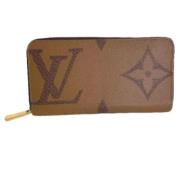 Pre-owned Canvas wallets Louis Vuitton Vintage , Brown , Dames